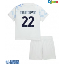 Inter Milan Henrikh Mkhitaryan #22 Gostujuci Dres za djecu 2025-26 Kratak Rukav (+ Kratke hlače)